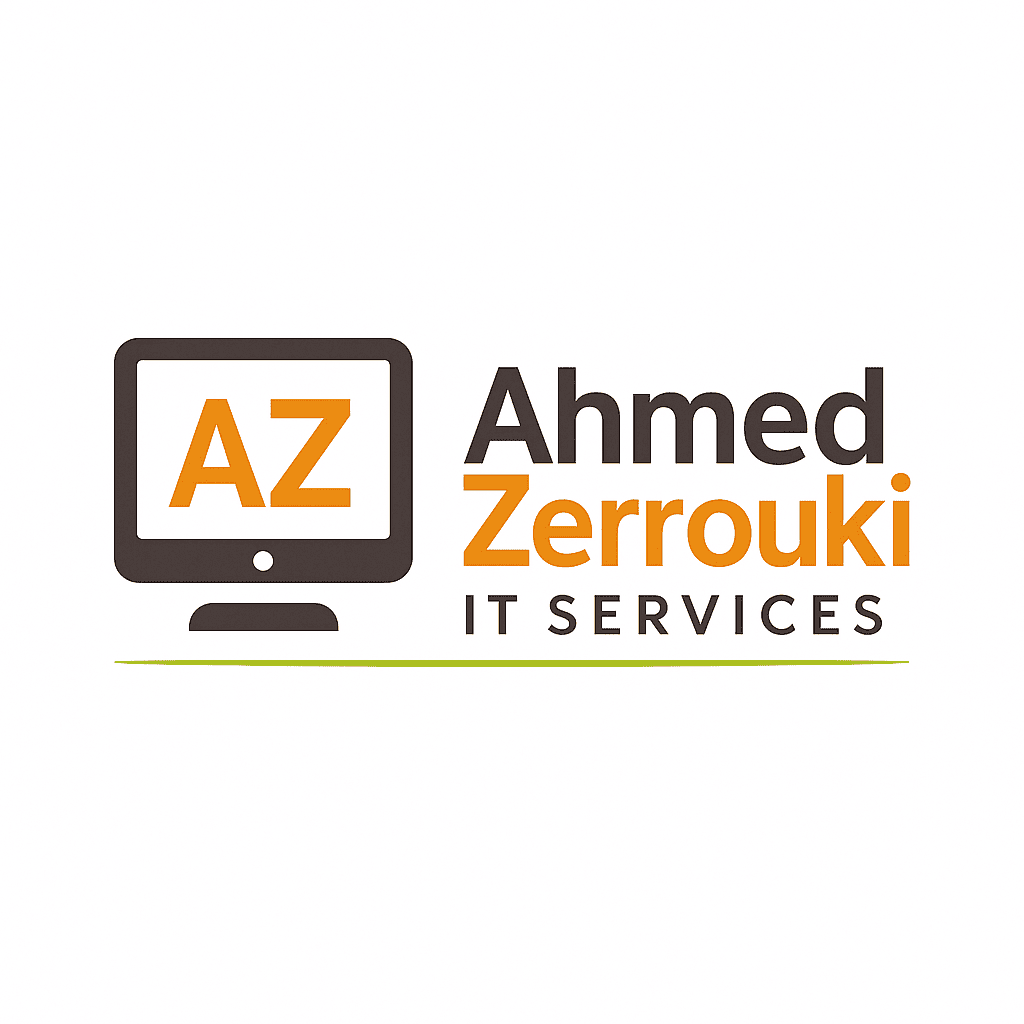 Ahmed Zerrouki Logo - IT Services and Cisco Training in Algeria